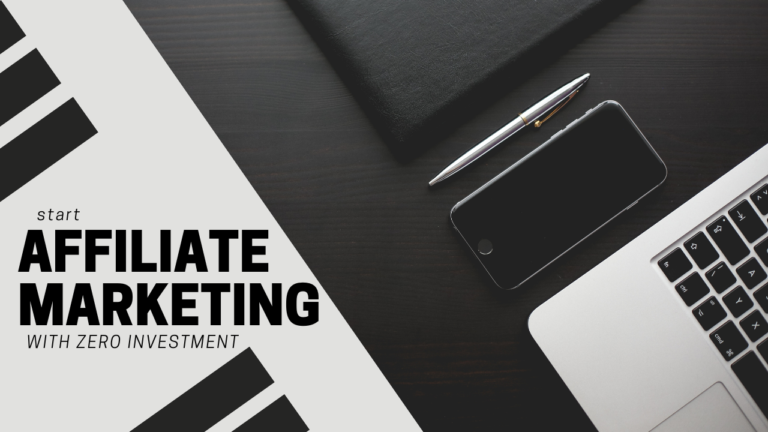 How to start affiliate marketing with zero investment in 2025